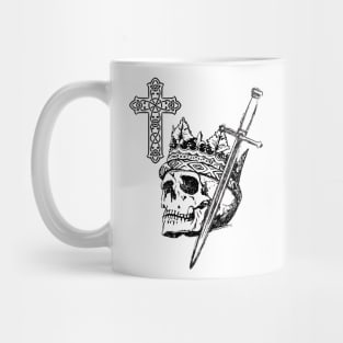 Crowned skull Mug